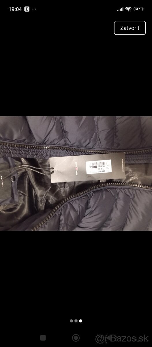 Vetrovka Retro jeans - 2