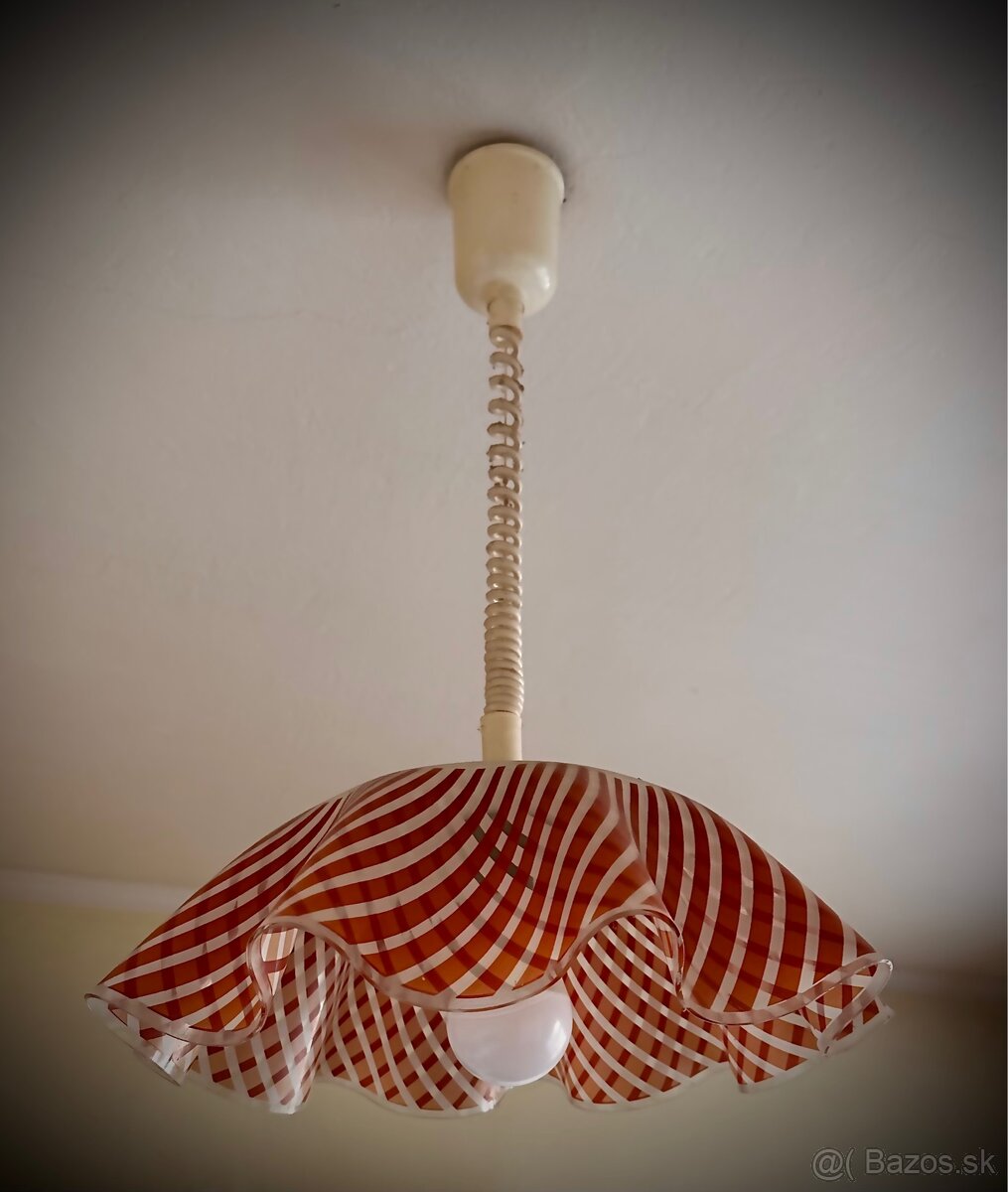 Retro kuchynský stahovací luster - 2