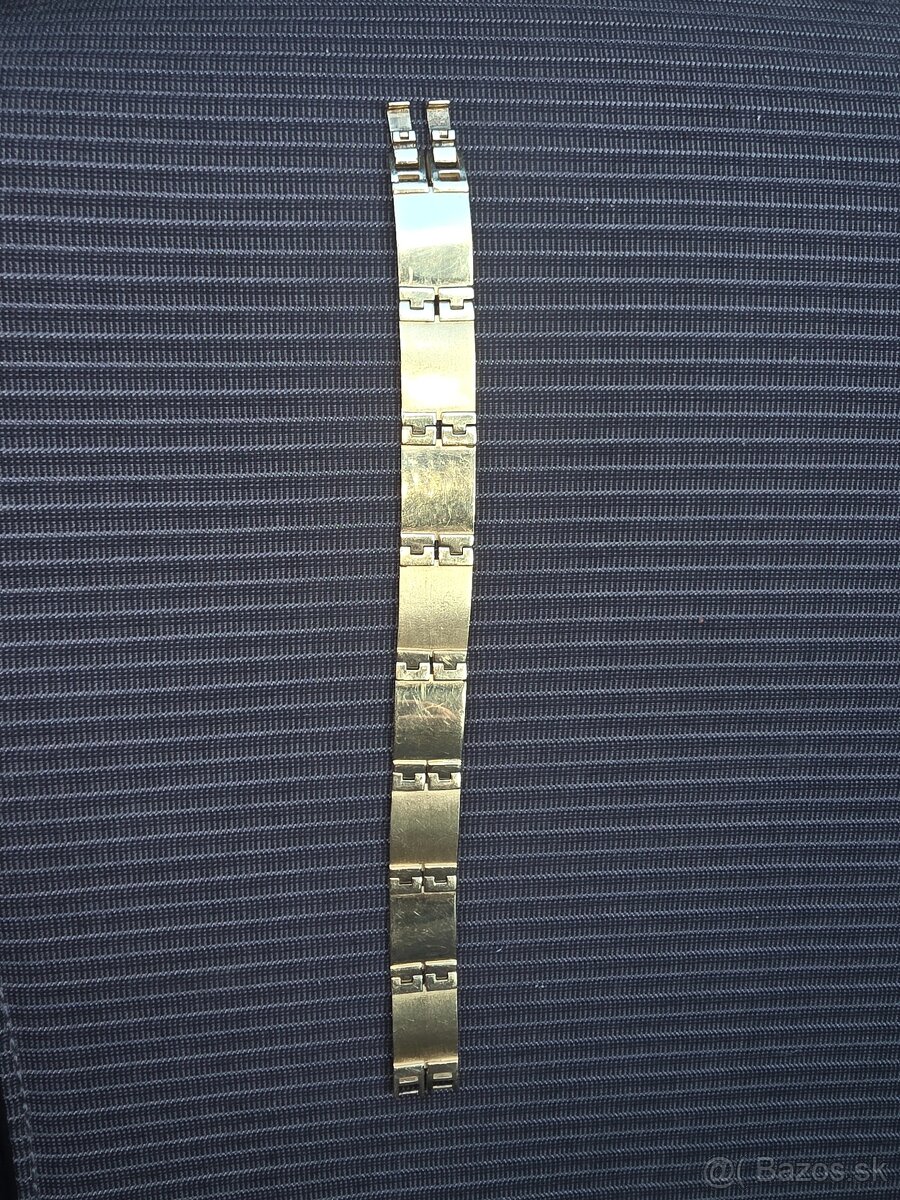 Predám pánsky zlaty (585) náramok - 2