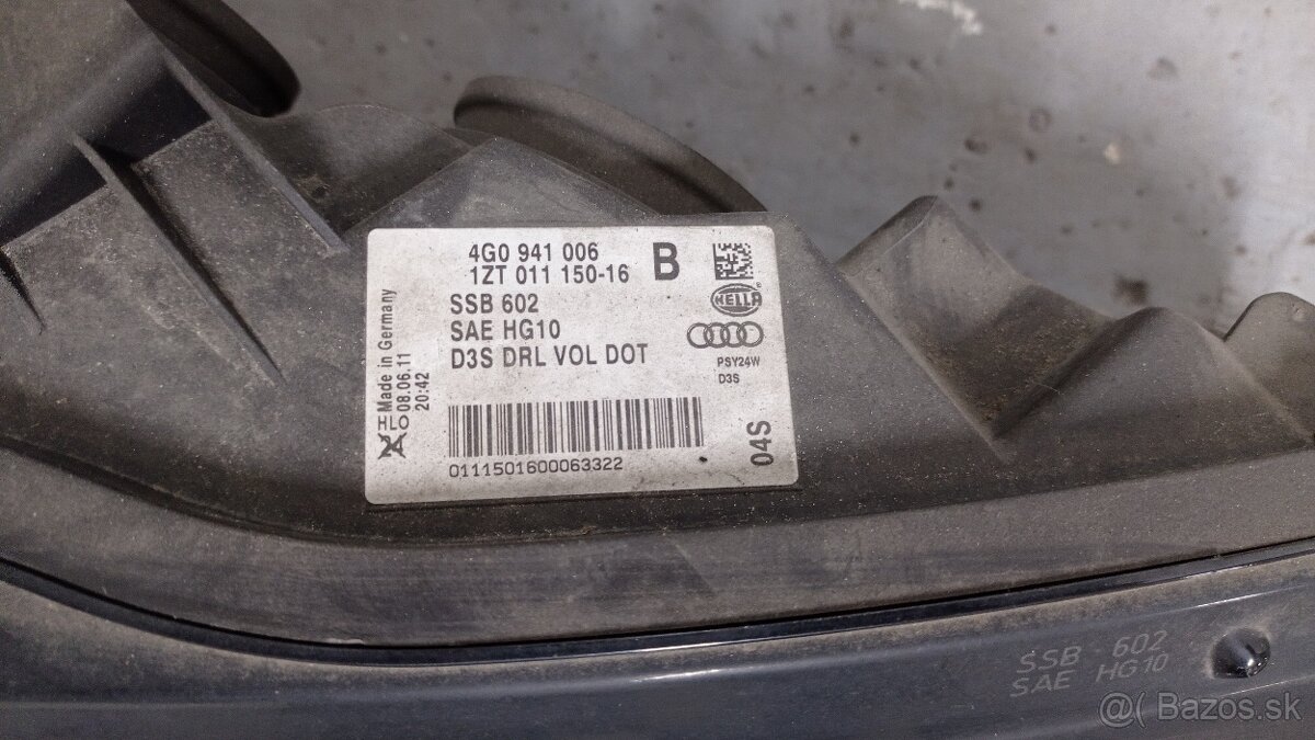 Audi A6 C7 predné svetlá USA - 2