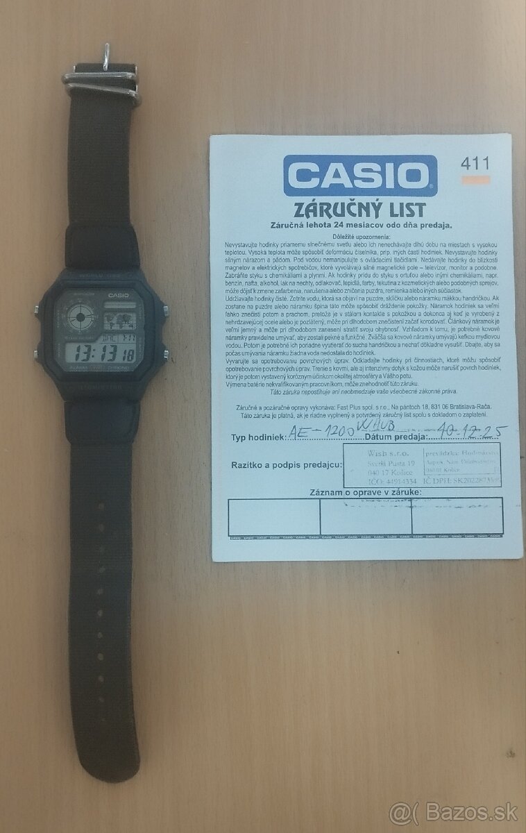 Hodinky Casio AE1200 royale - 2