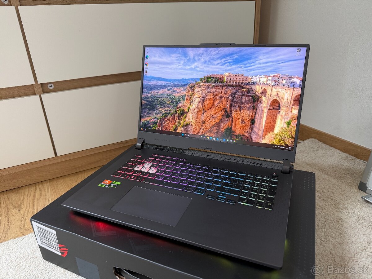 Herný notebook ASUS ROG Strix G17 Eclipse Gray + záruka - 2