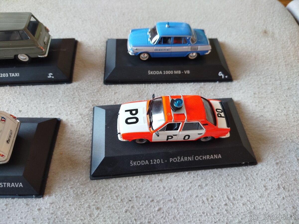 Škoda 1:43 prémiové modely. - 2