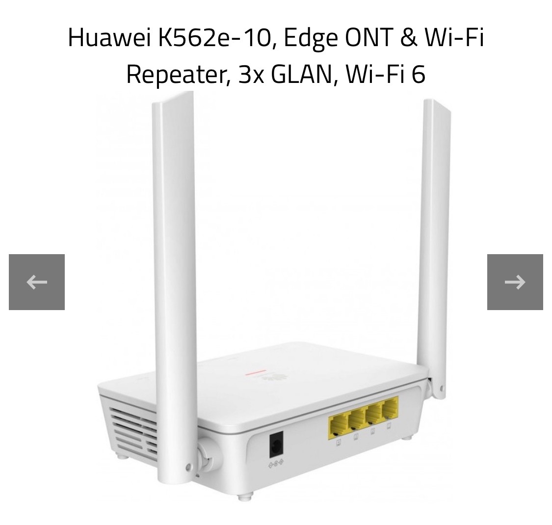 Router Huawei K562e-10, Edge ONT (repeater, Easy Mesh) - 2
