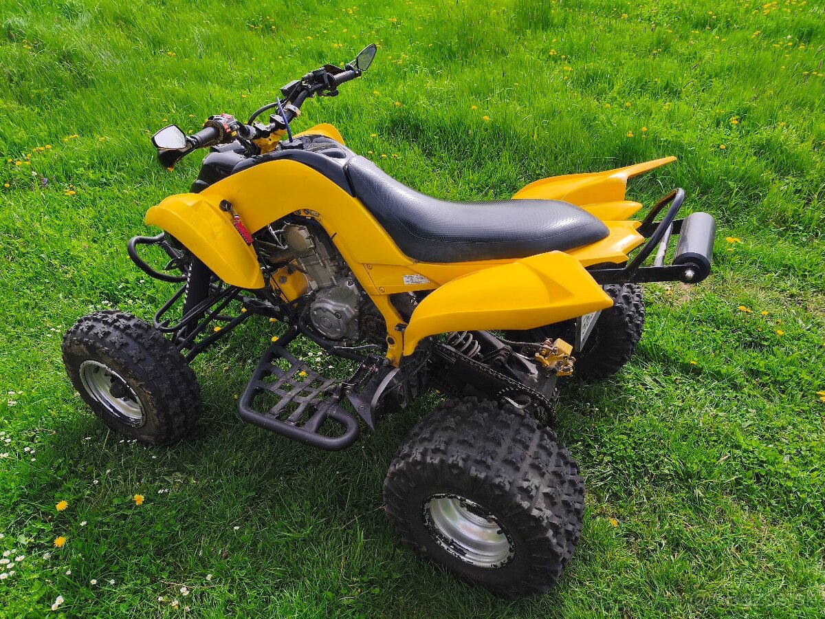 Yamaha Raptor 700R biele ŠPZ