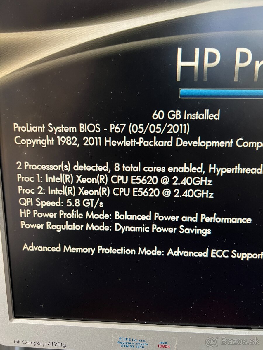 Predam HP Proliant DL360 G7 - 2