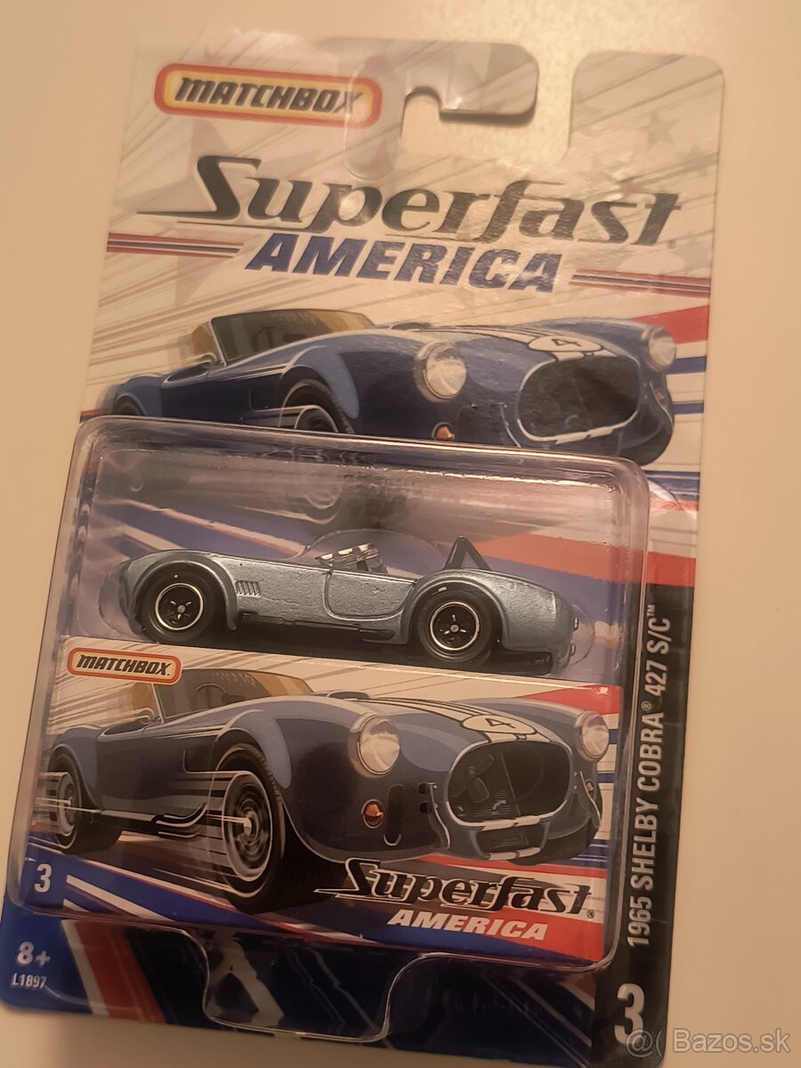 Matchbox Superfast America - 1965 Shelby Cobra 427 S/C - 2