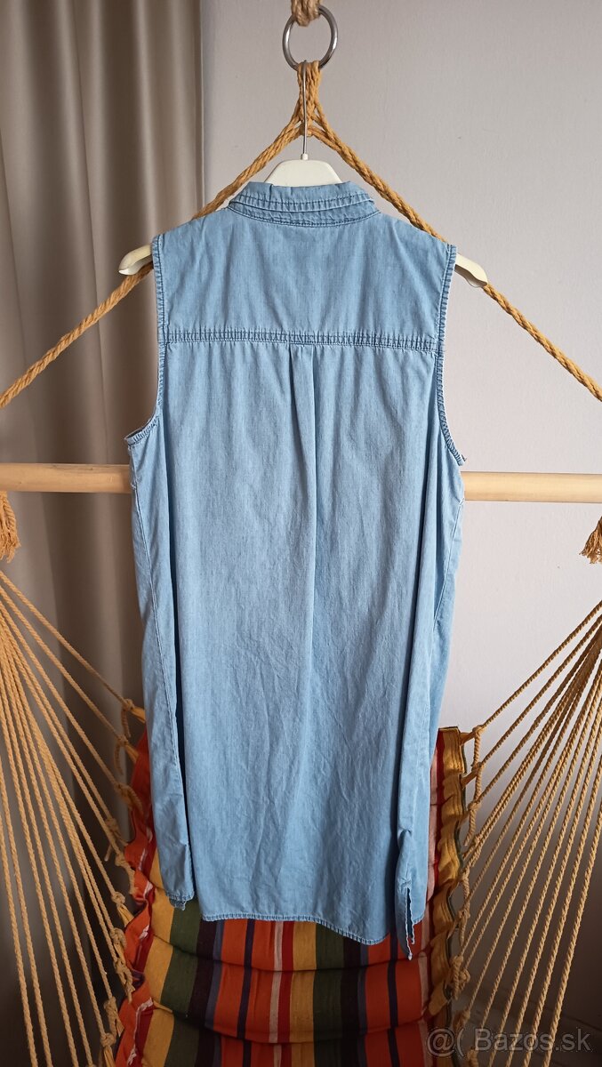 Dámske šaty Denim veľkosť S - 2