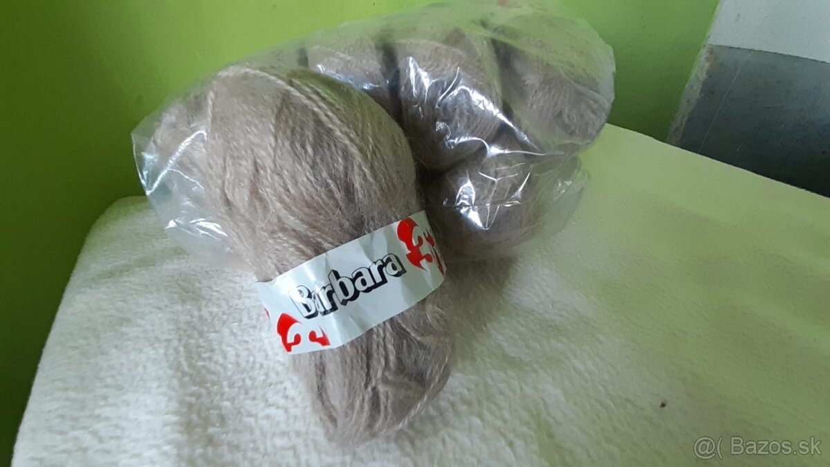 Kvalitná priadza s mohairom Barbara, dizajn z Francúzska - 2