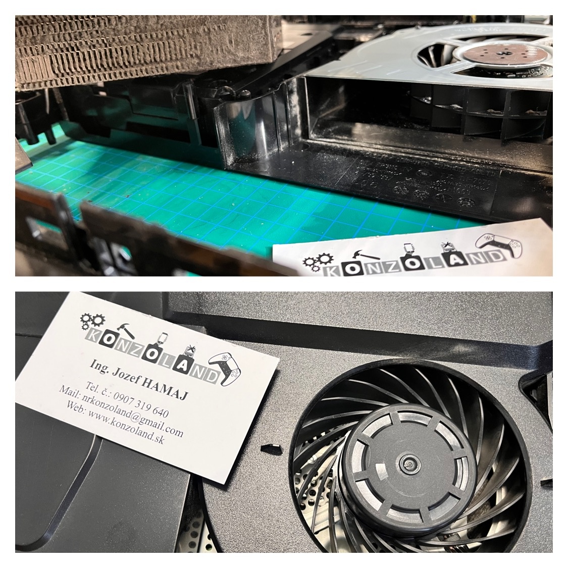 Čistenie a prepastovanie herných konzol - Pobočka Nitra - 2