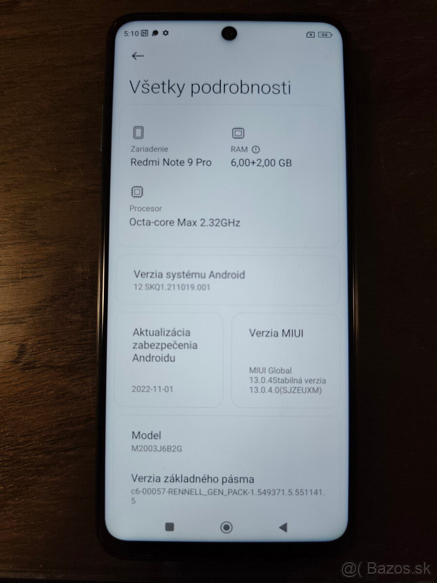 Xiaomi Redmi Note 9 Pro 6GB RAM, 128 GB ROM - 2