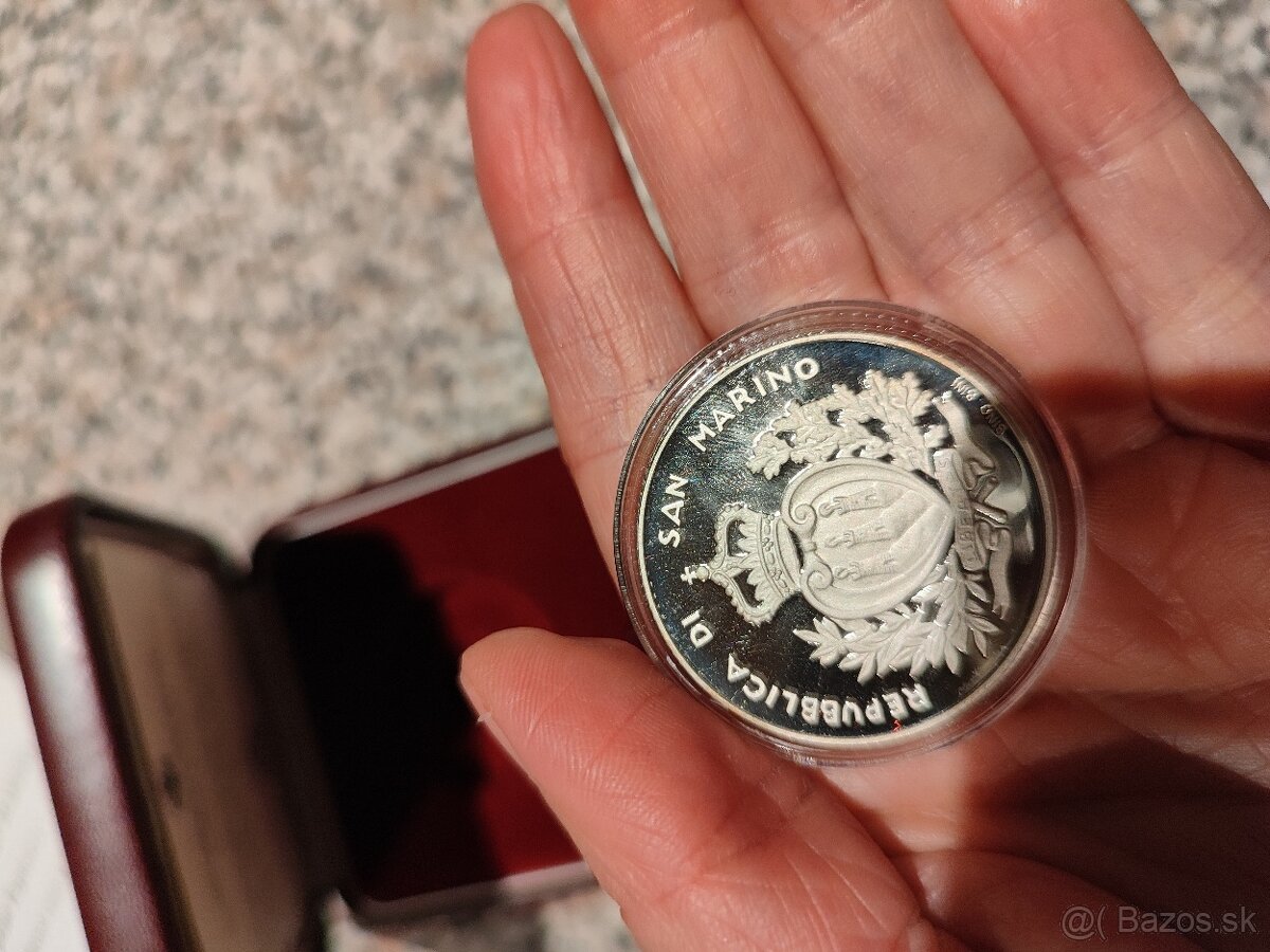 5 euro San Maríno 2011 - European Explorers - PROOF - 2