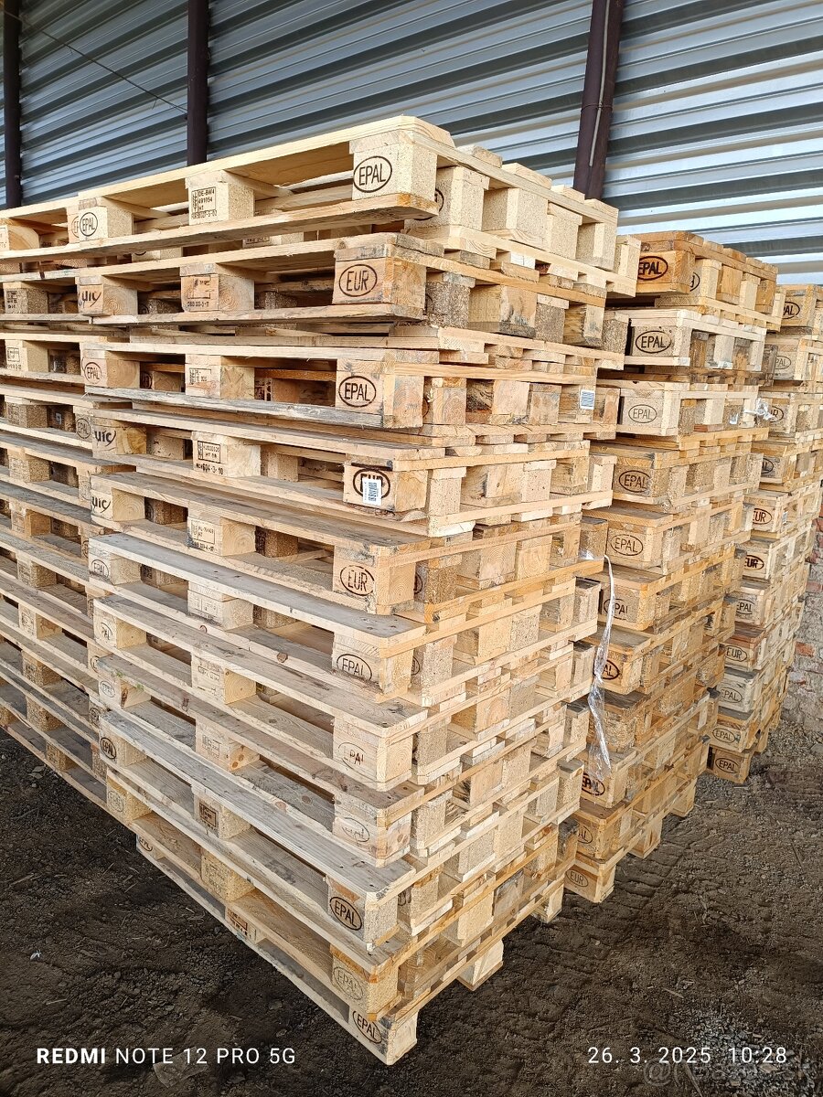 Kúpim europalety. - 2