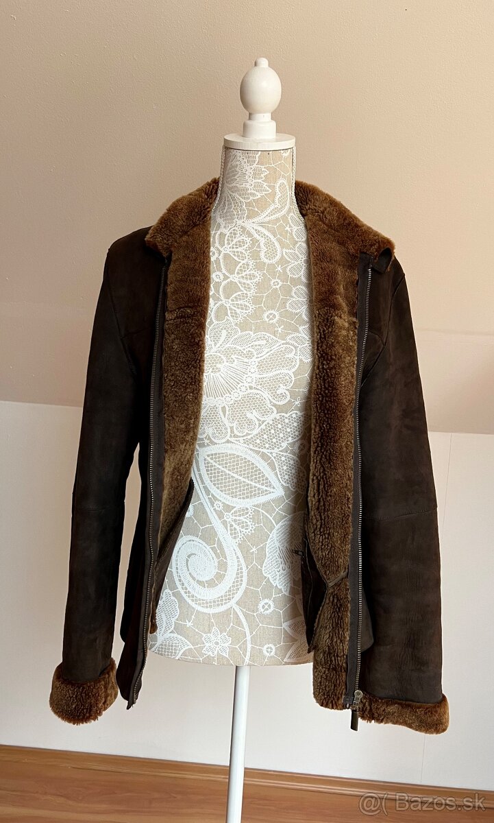 Bunda z brúsenej kože, Pearlwood, 40 - 2