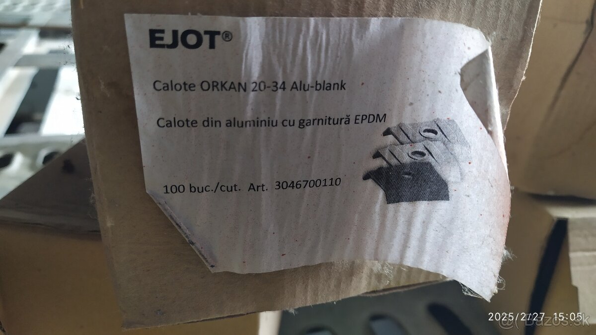 Skrutky, matice, podložky - nové nepoužité - 2