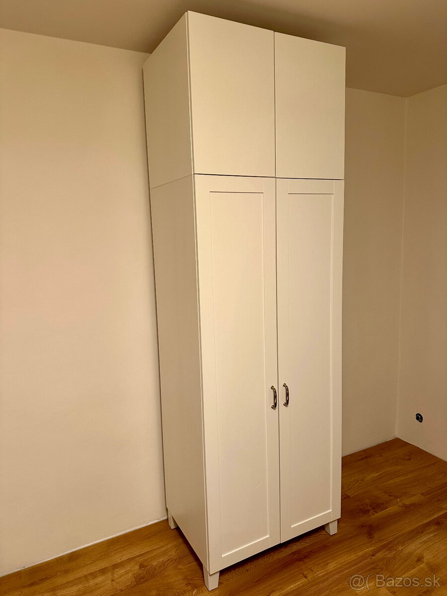 IKEA PLATSA – Vysoká Skriňa/Šatník 251 cm s výbavou (80x57 c - 2