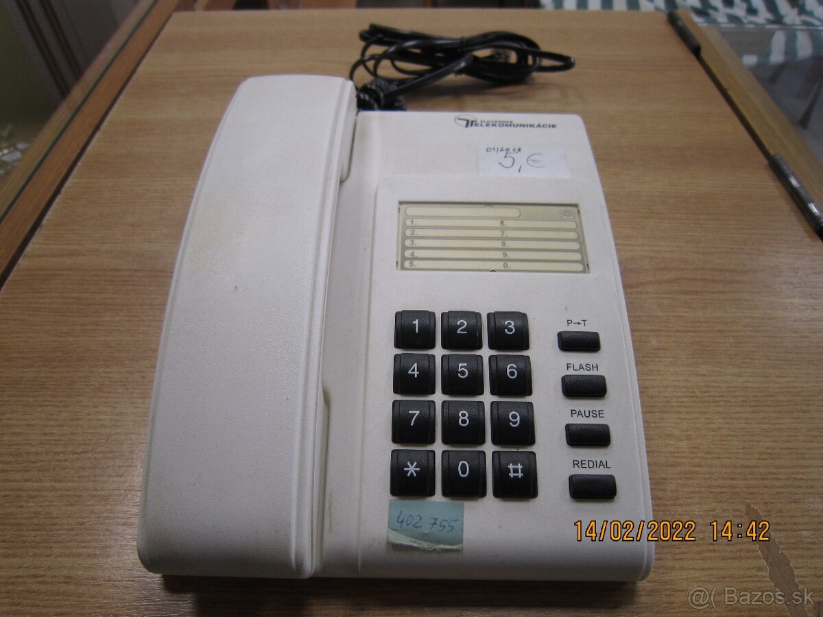 tlačidlové telefóny - 2