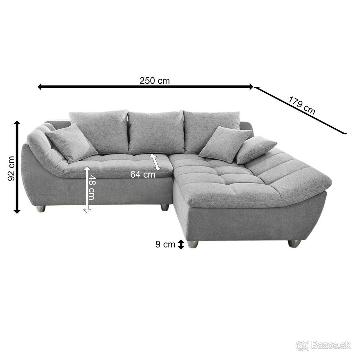 Sedacia súprava GENUA - 2