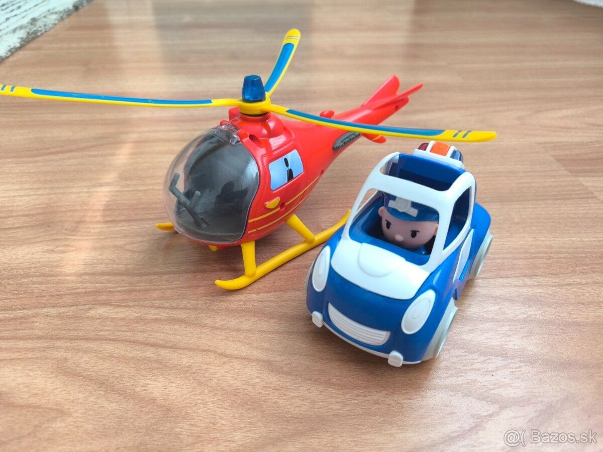Policajné auto a vrtuľník - 2