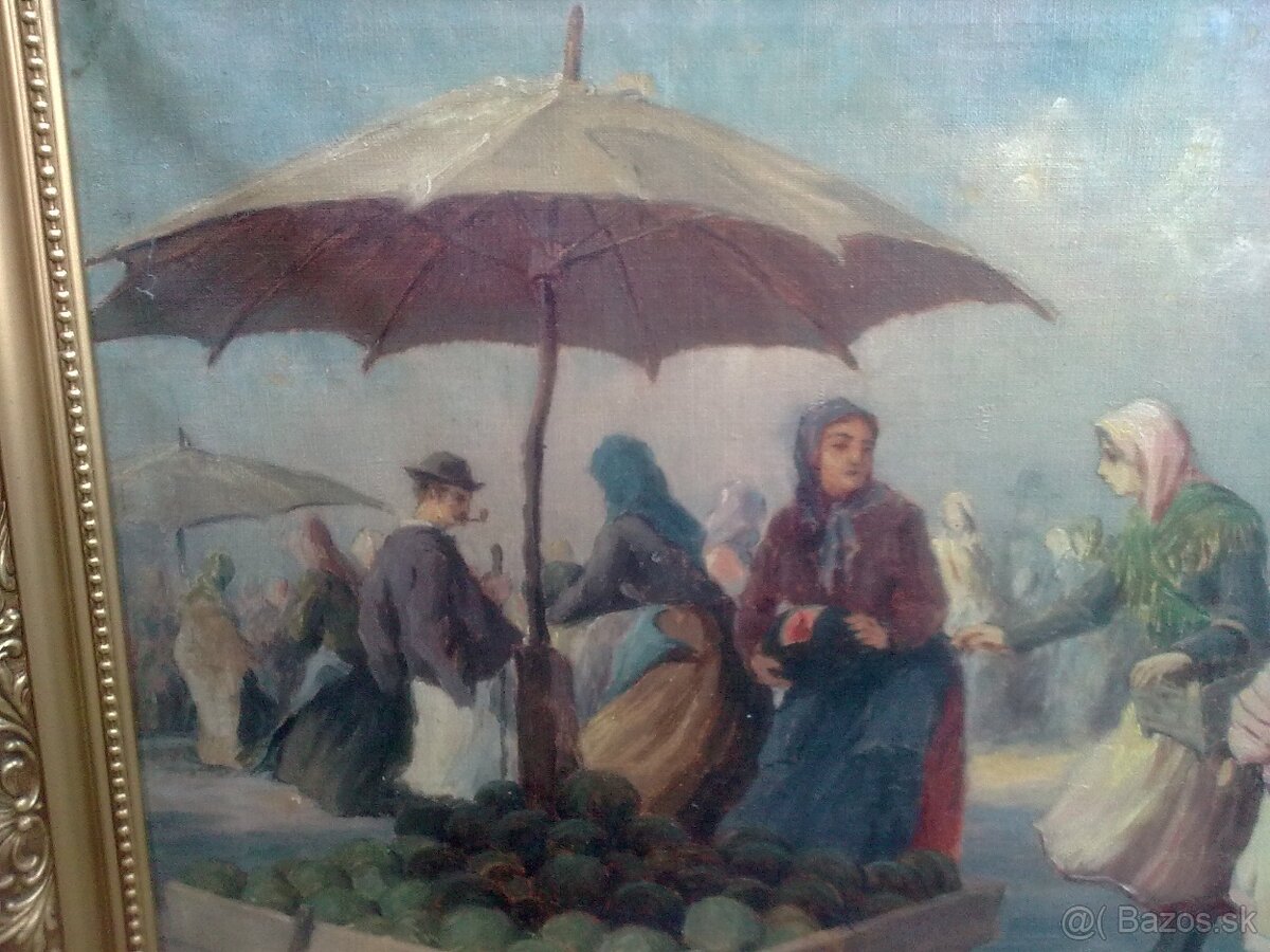 olejomalba na plátne- obraz - 2