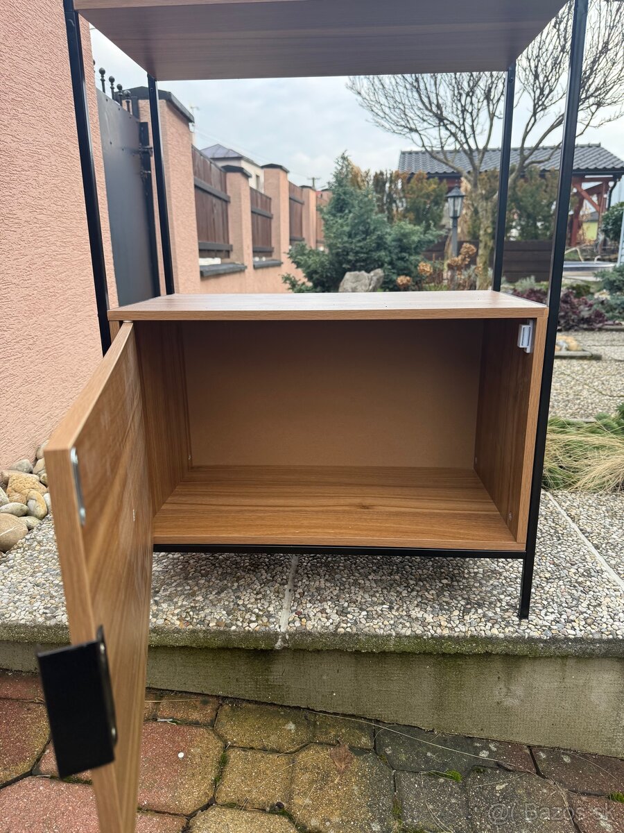 skrinka tmavo hnedá - 2