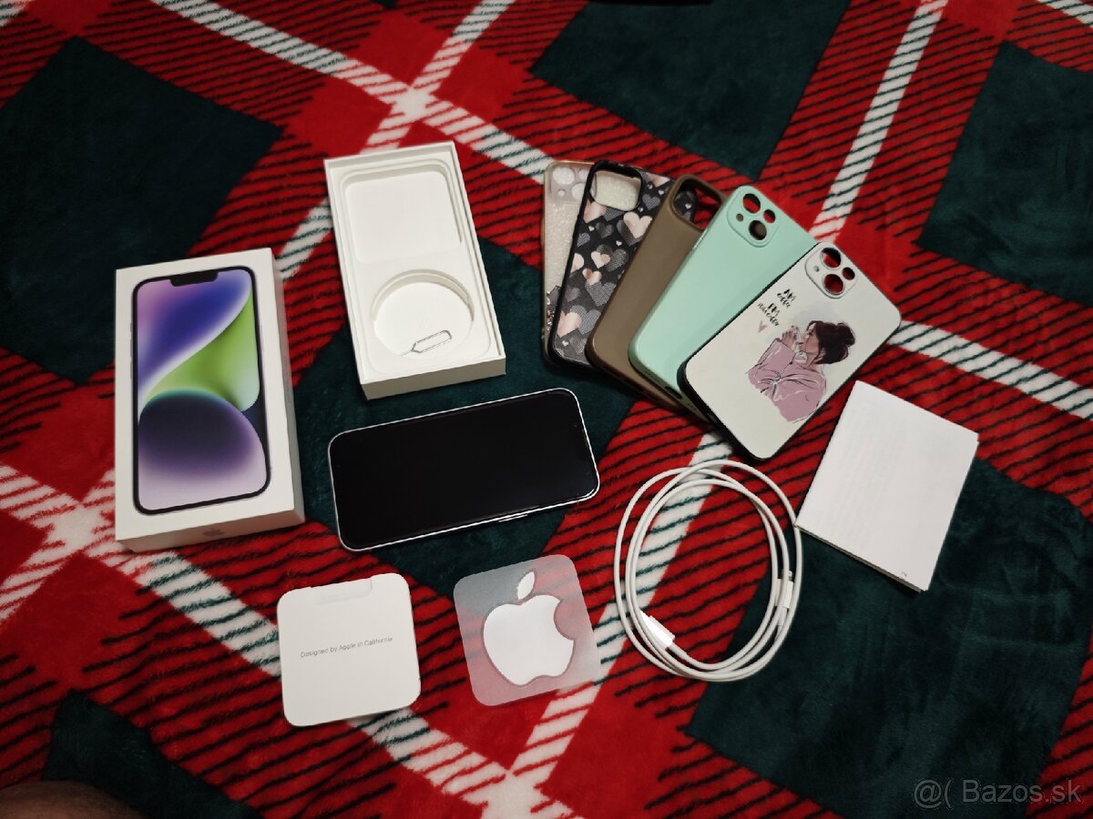 Iphone 14 128GB Purple - 2