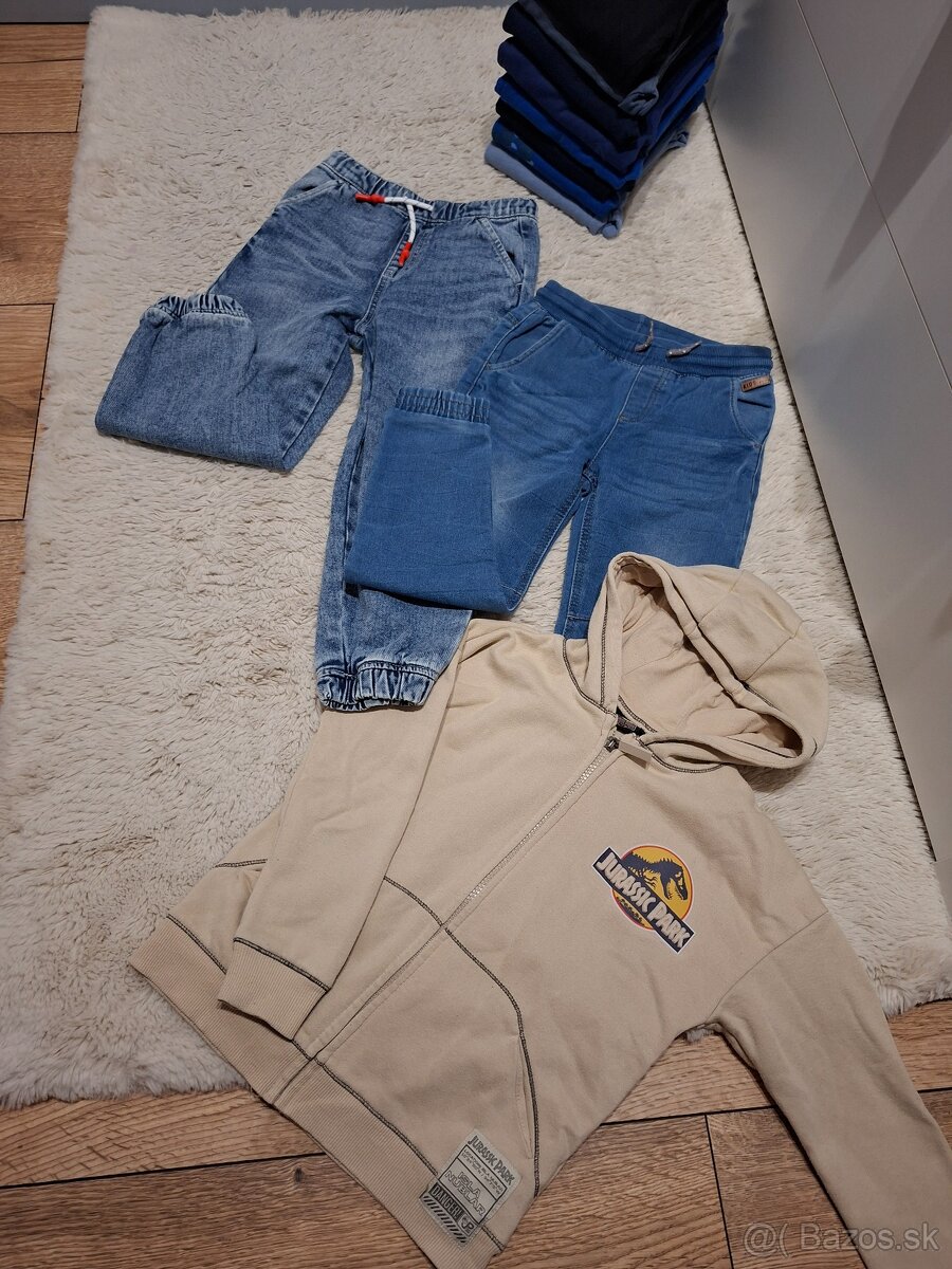 Tepláky, rifle, mikina 122 - 2