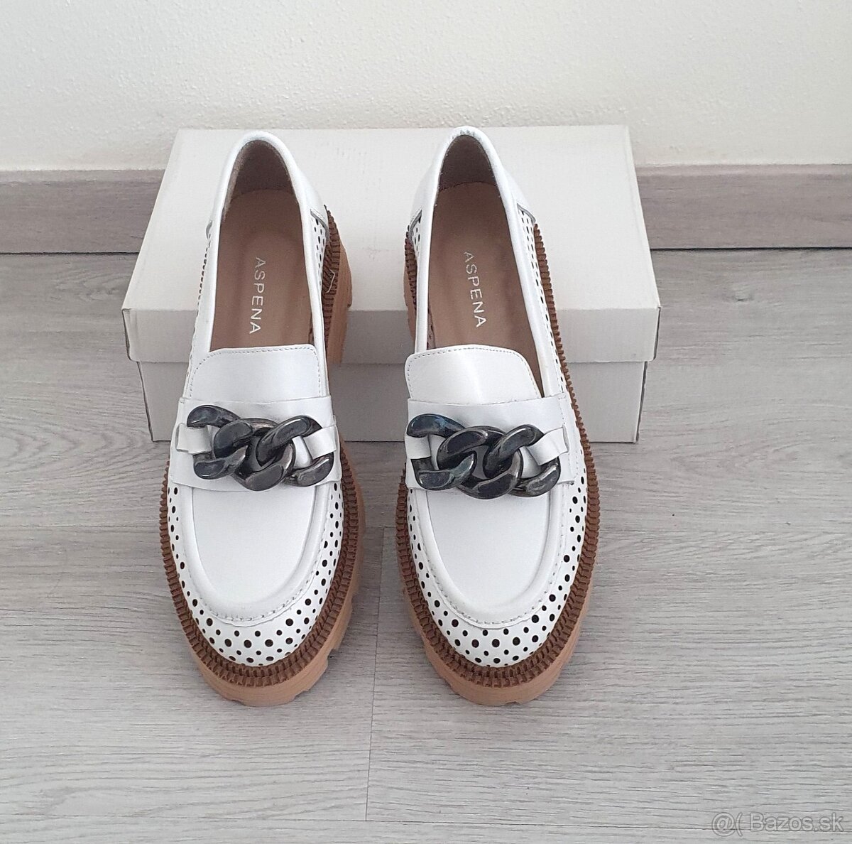 ASPENA celokožené topánky v.40 - 2