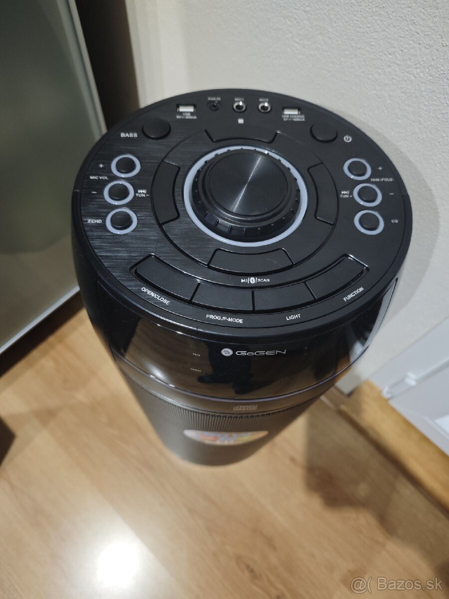 Párty reproduktor GoGEN HAPPEE BPS 736 CD čierny - 2