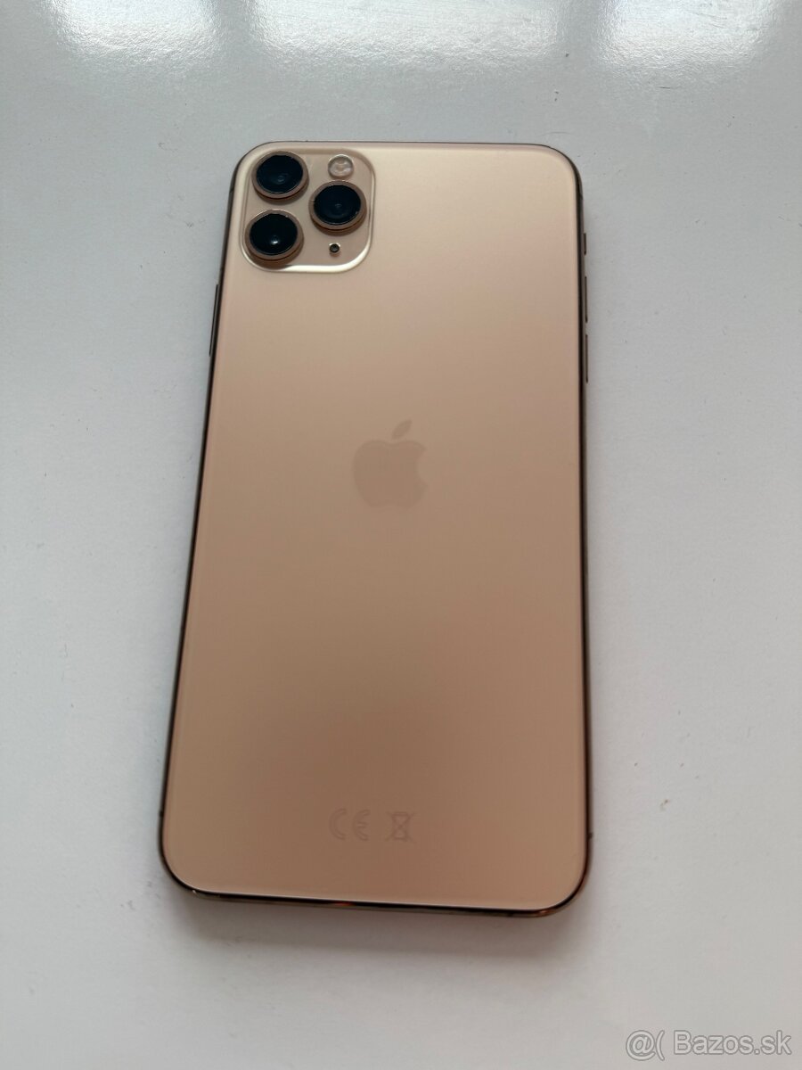 iPhone 11 Pro Max, 256 GB, zlatý – výborný stav - 2