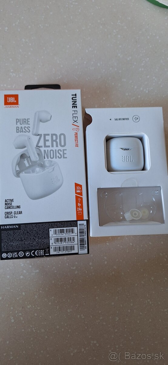 JBL sluchadla Tune Flex - biele - 2
