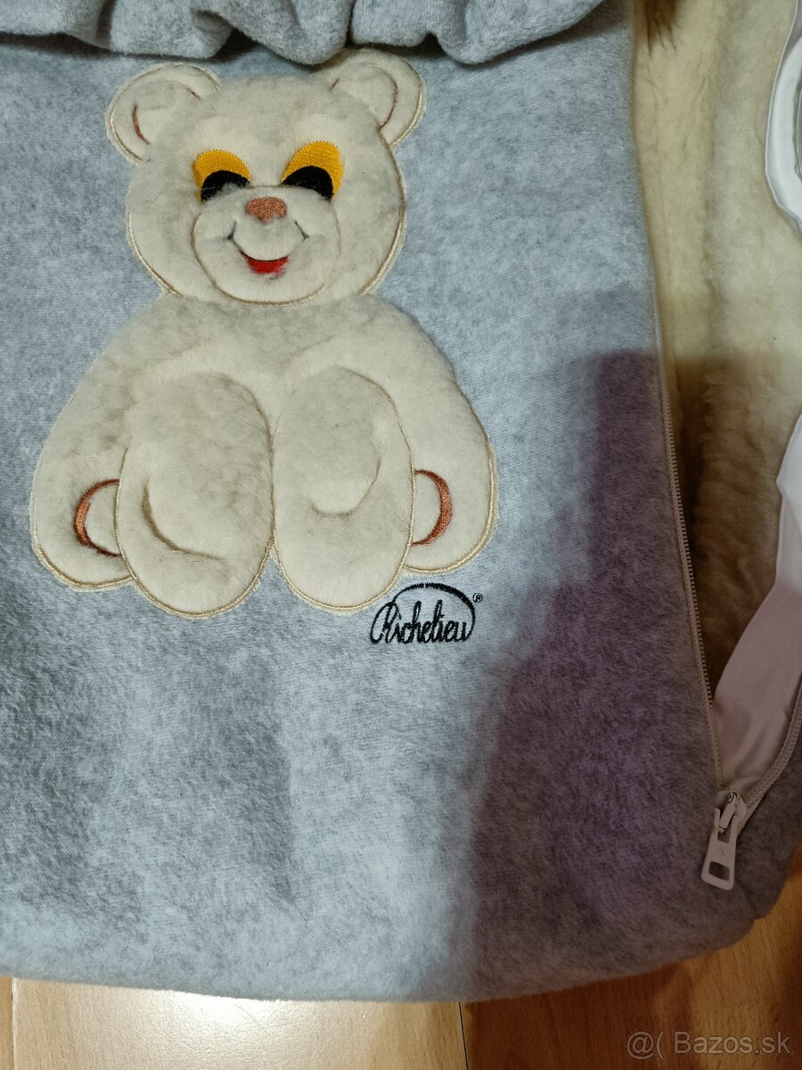 Zimný fusák z OVČIEHO RÚNA Richelieu - 2