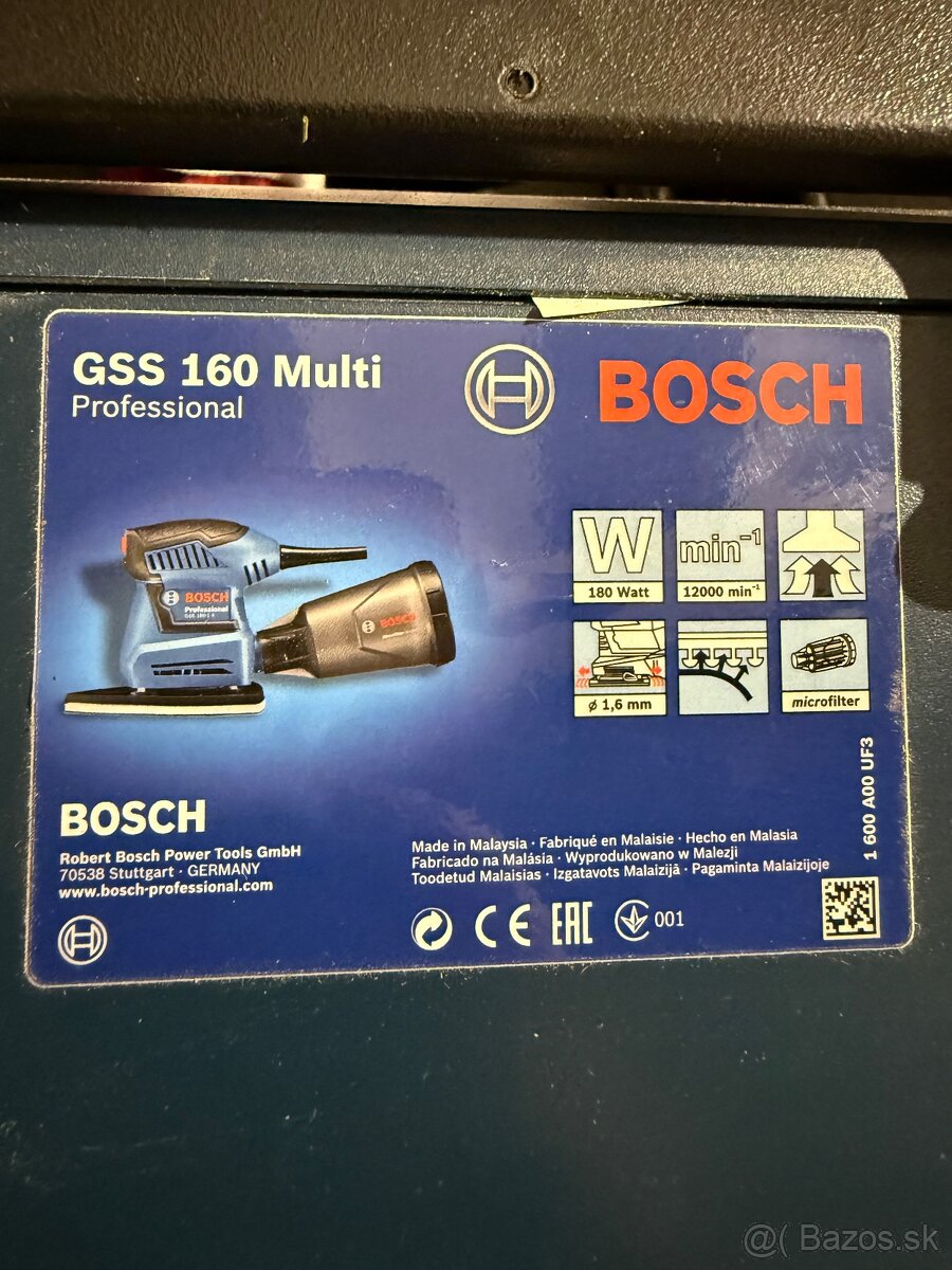 Vibračná brúska Bosch Professional GSS 160-1 A - 2