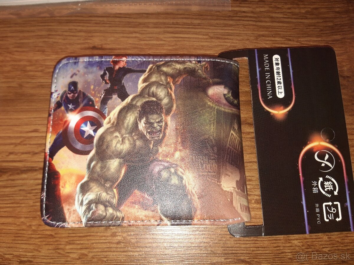 Nová Peněženka Marvel - Hulk - 2
