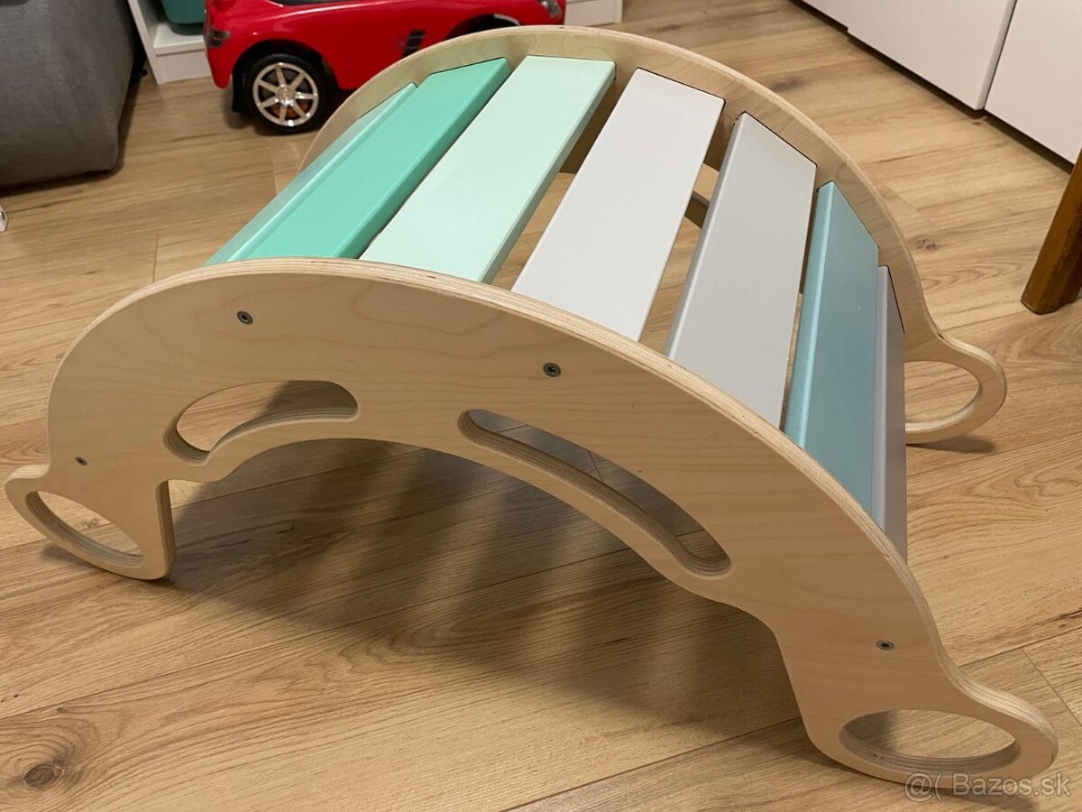 Montessori dúhová hojdačka - 2