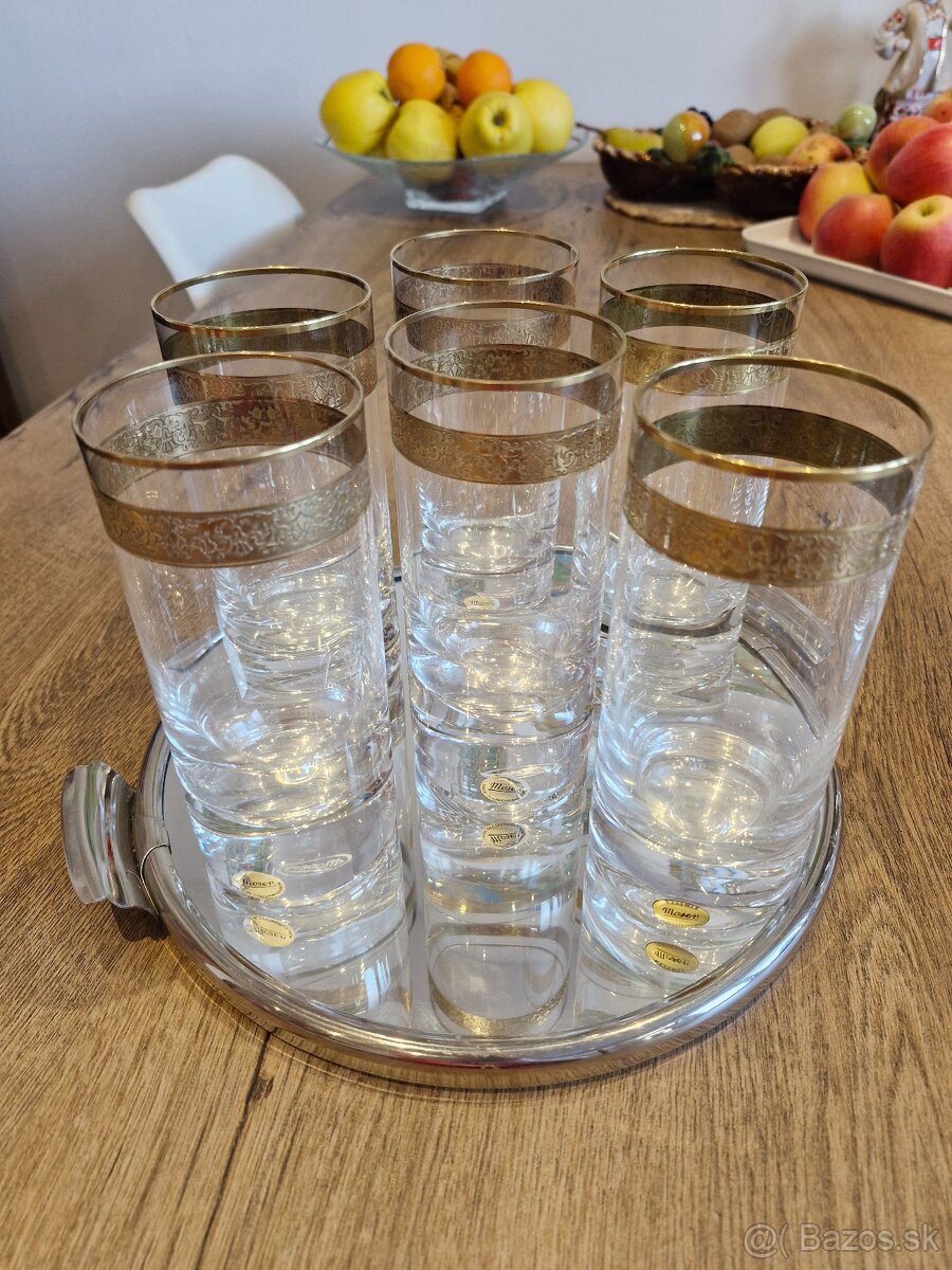 Súprava šiestich pohárov MOSER - 2