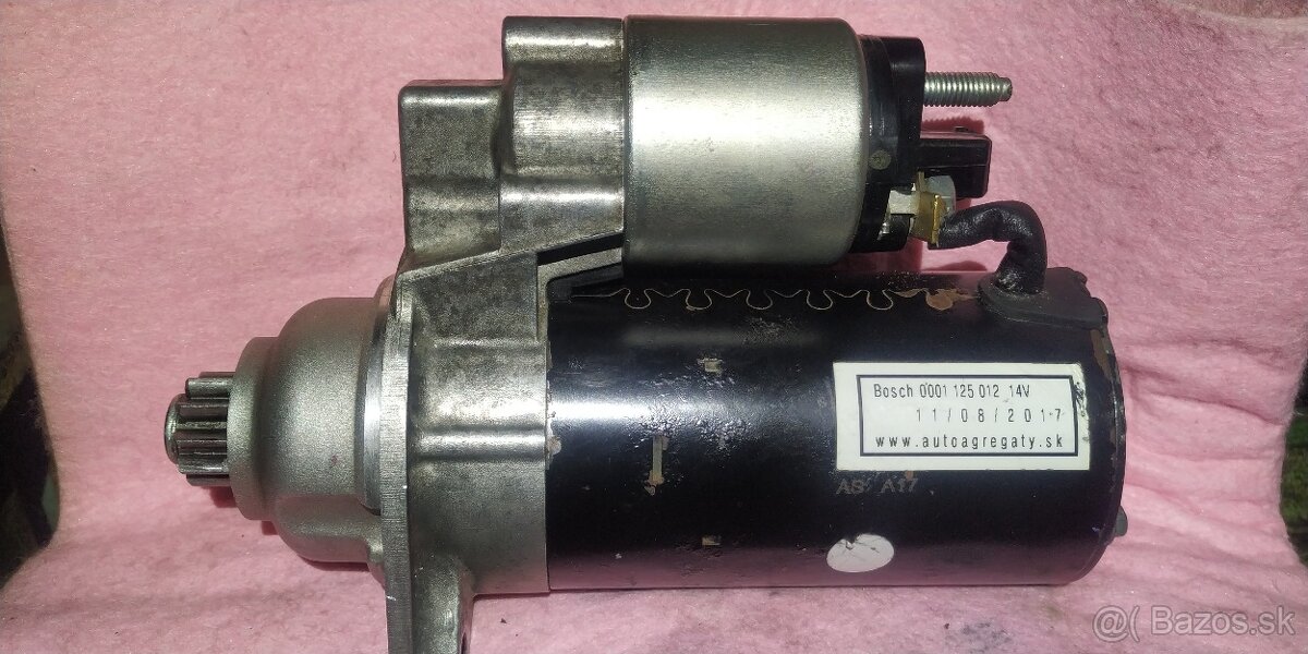 Predám štartér 02A911024D / Bosch 0001125012 - 2