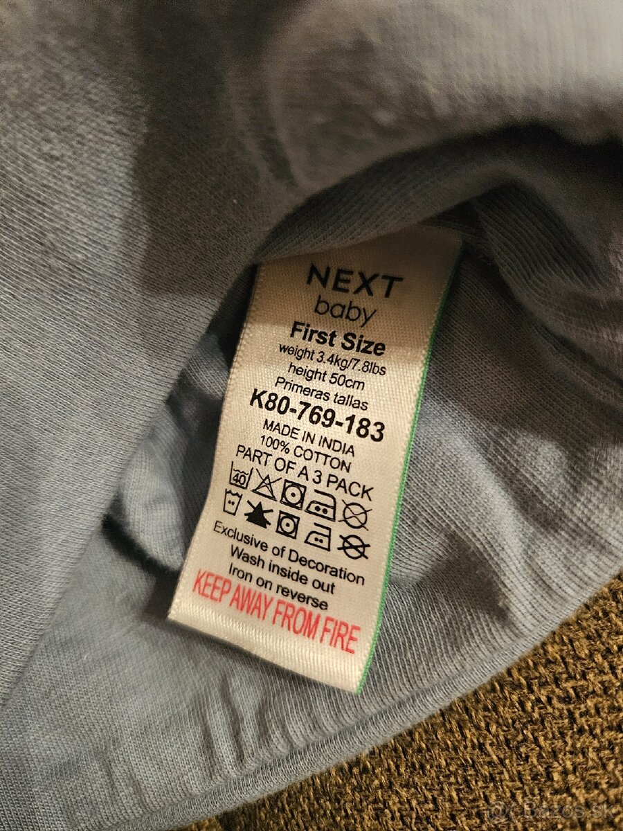 Čiapky a rukavice Next newborn - 2