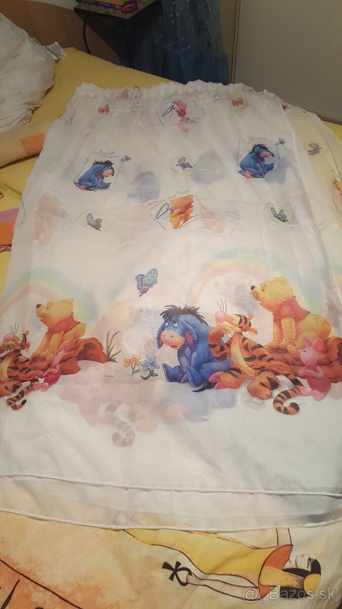 Záclona detská Macko PU - 2