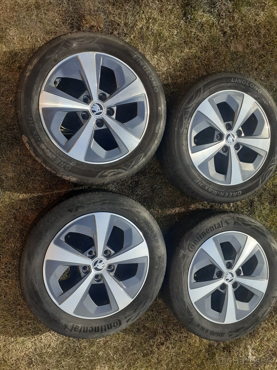 elektrony 5x112 letne 205/55 r16 - 2