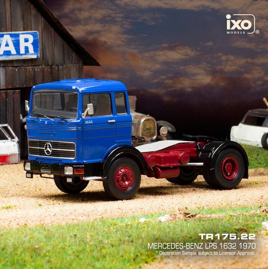 Modely evropských kamionů 1:43 IXO - 2