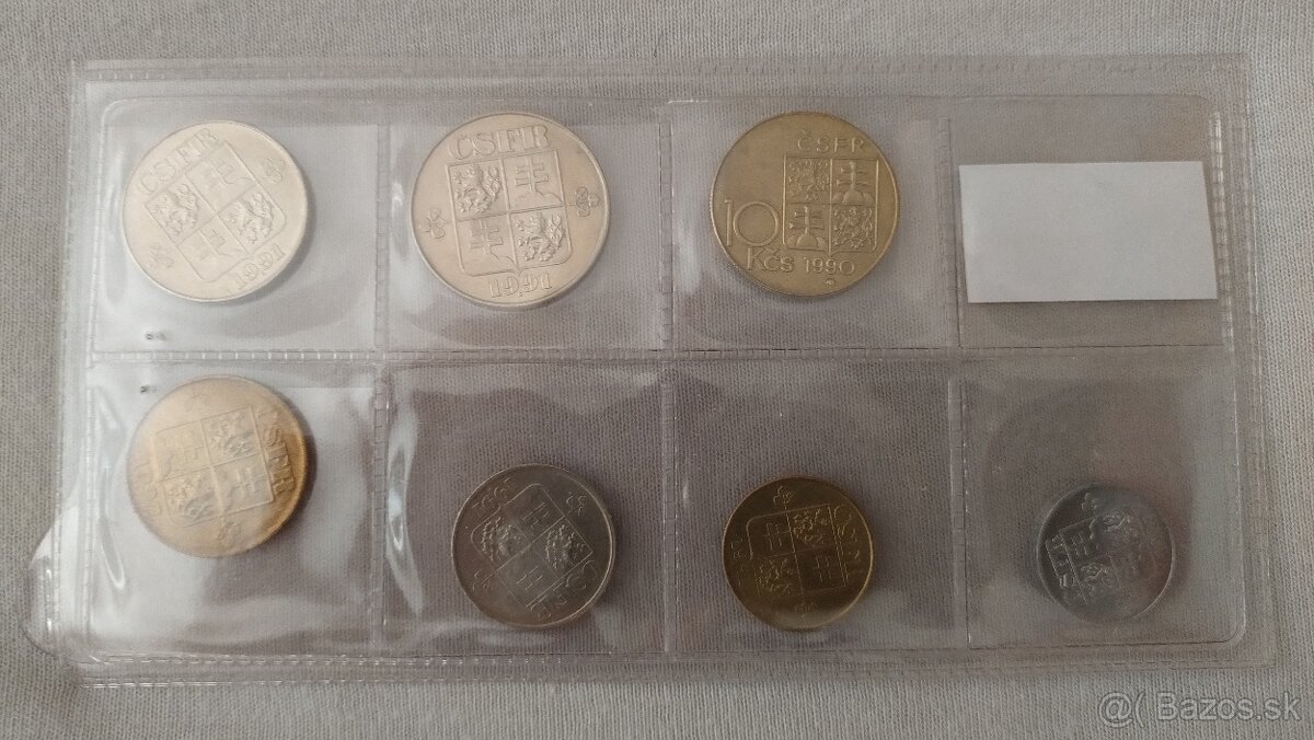 Sada mincí ČSFR - 2