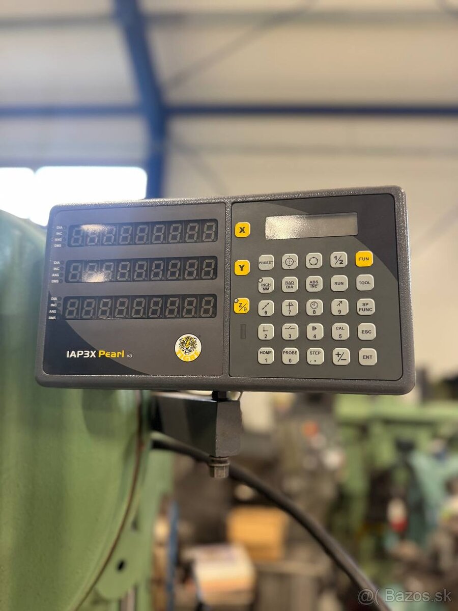 Vertikální frézka FA 4V - dig. odměřování - 2