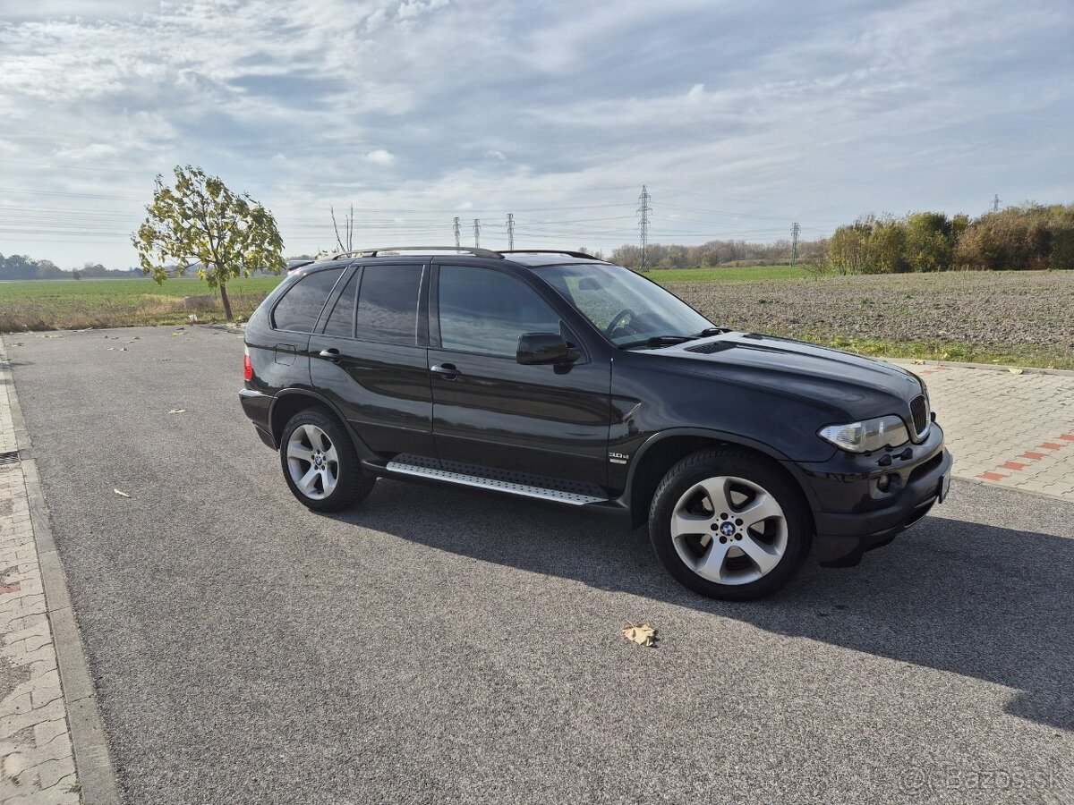 PREDÁM BMW X5 E53 FACELIFT 160kw DIESEL AUTOMAT ROK 2006 - 2
