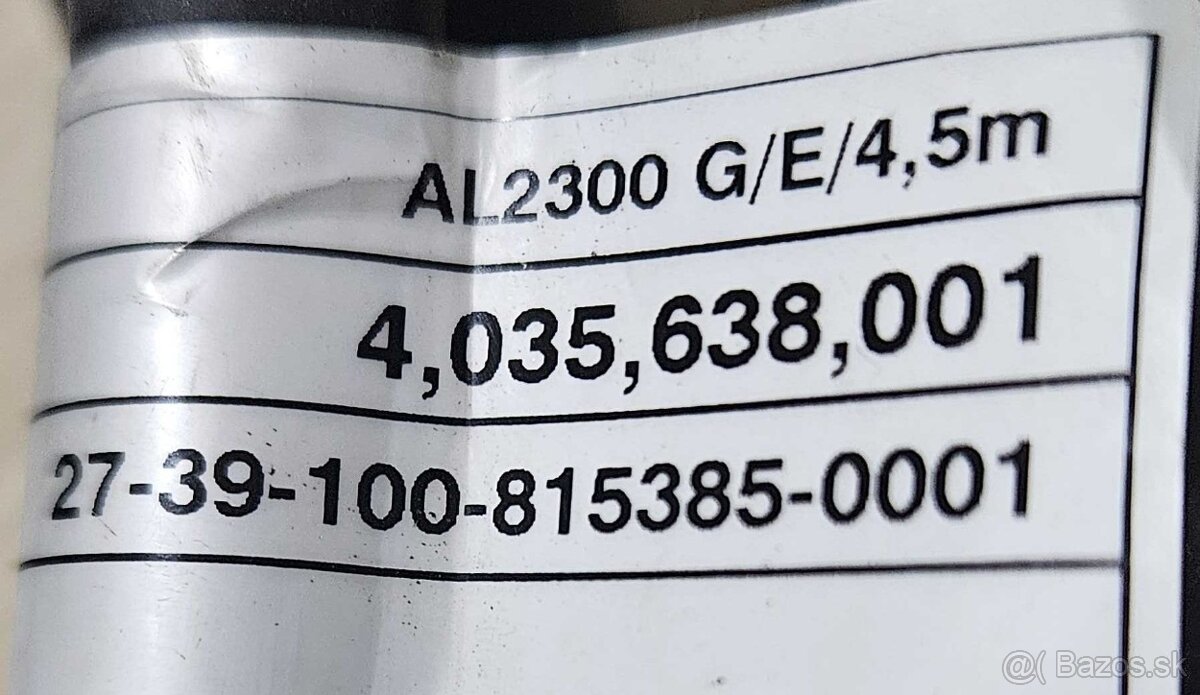 Ručný zvárací horák Fronius AL 2300 G/E/4,5m - 2