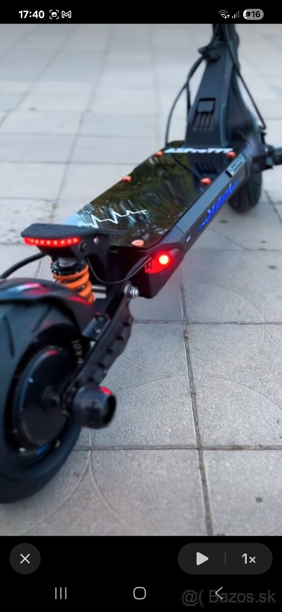 Dekoracne tuning podlozky + sroby (inbus) Kukirin Kugoo - 2