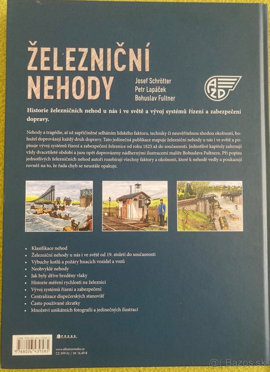 Kniha Železničné nehody - 2