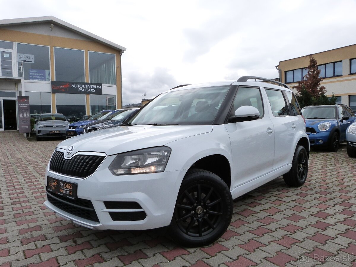 Škoda Yeti 1.2 TSI Active, klíma, vyhriev.sedadlá,ťažné - 2