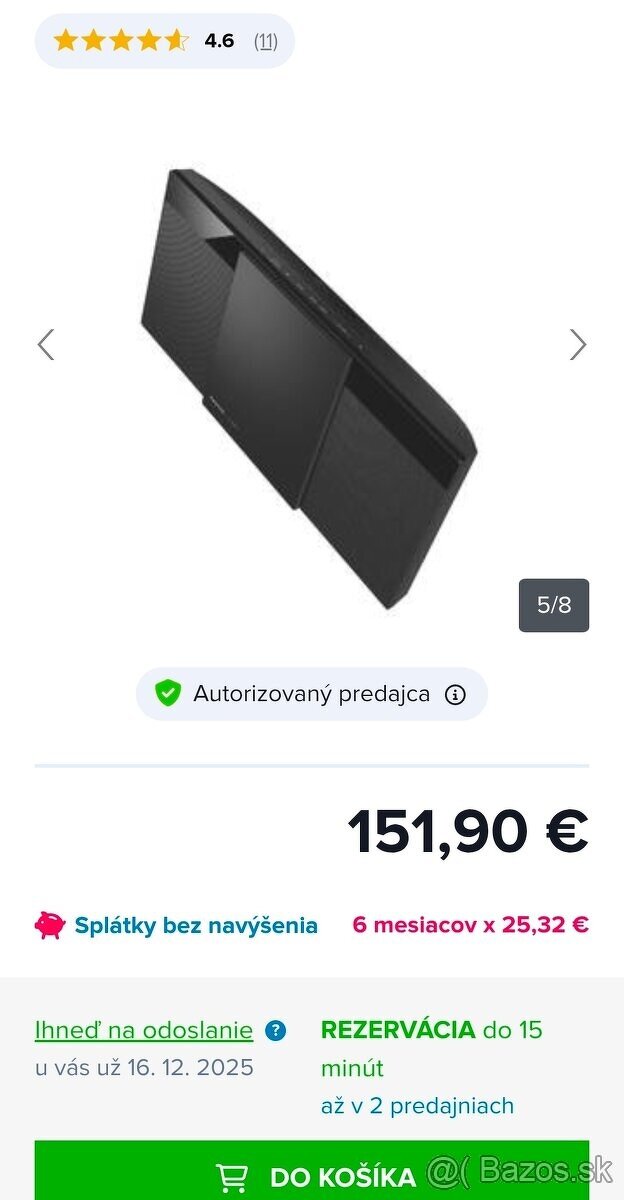 Panasonic RDS stereo rádio + USB + CD prehrávač - 2