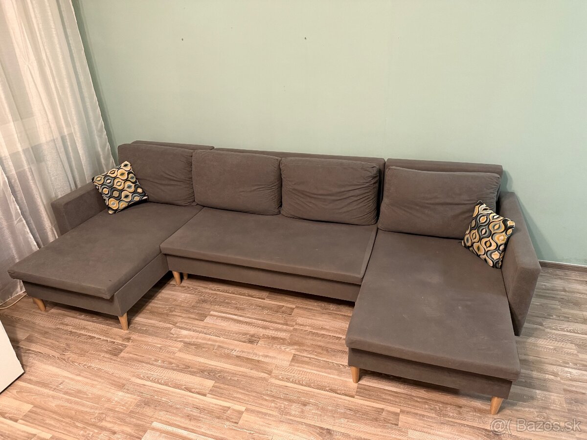 Rozkladacia Pohovka v Tvare U - 2